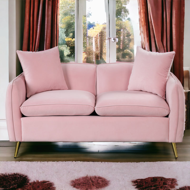 Mercer41 Englehart 57.9'' Upholstered Loveseat Wayfair